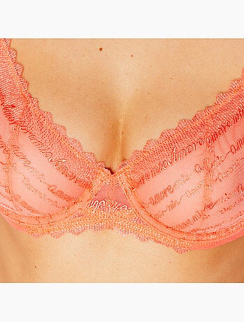 Soutien-gorge triangle armature Ice - RougeGorge Lingerie