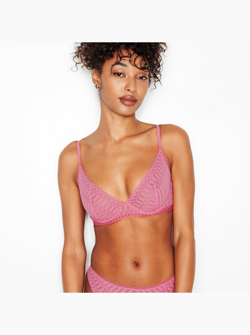 Soutien-gorge triangle armature Imany - RougeGorge Lingerie Rose - Kiabi