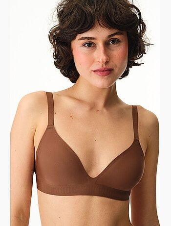 Soutien-gorge triangle bonding invisible avec coussinets penti