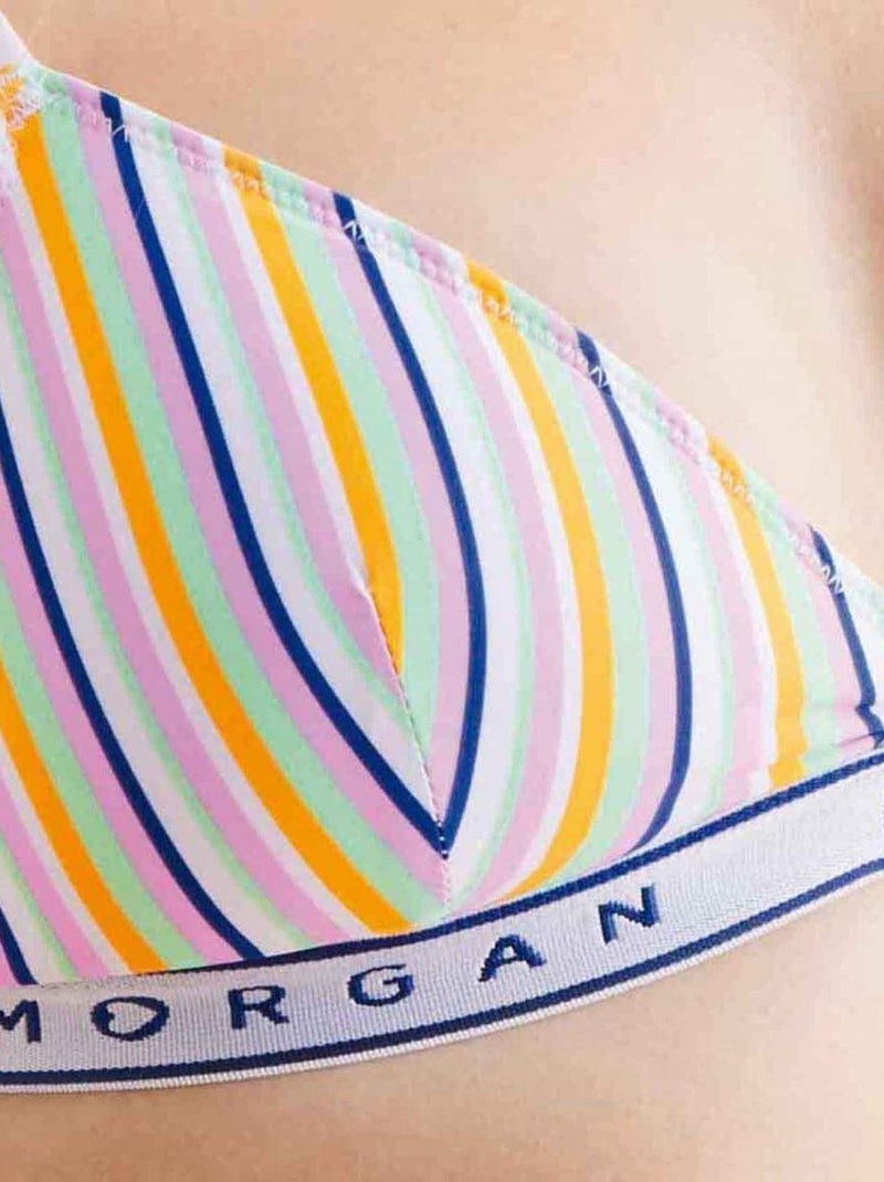 Soutien-gorge triangle coques amovibles ISA - Morgan Junior Multicolore - Kiabi