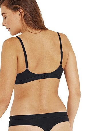 Soutien-gorge triangle croisé sans armatures femme Easy Seconde Peau Athena
