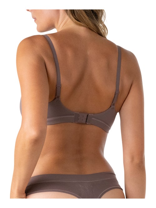 Soutien-gorge triangle croisé sans armatures femme Easy Seconde Peau Athena - Kiabi