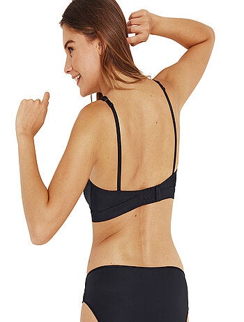 Soutien-gorge triangle croisé sans armatures femme Easy Seconde Peau