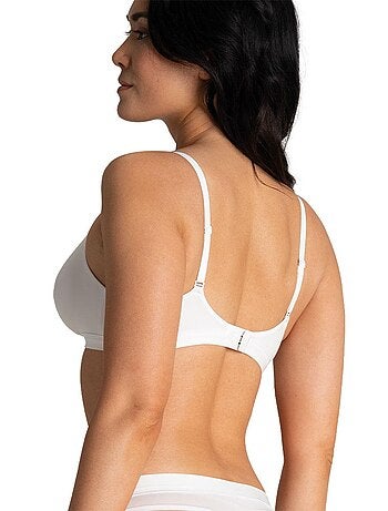Soutien-gorge triangle croisé sans armatures femme Easy Seconde Peau