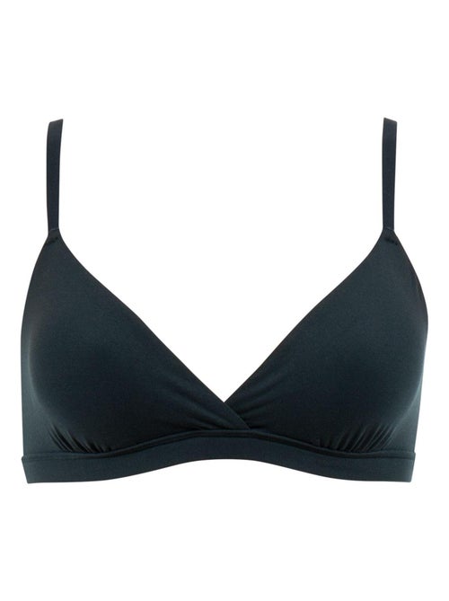 Soutien-gorge triangle croisé sans armatures femme Easy Seconde Peau - Kiabi