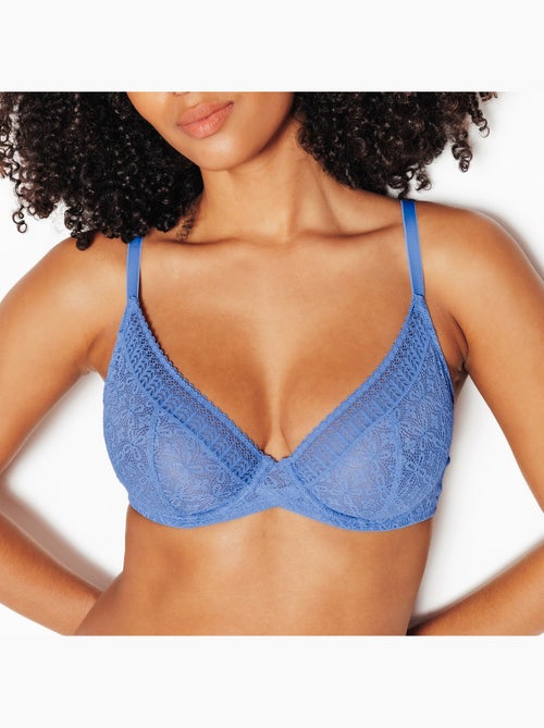 Soutien-gorge triangle dentelle Sweet - RougeGorge Lingerie - Kiabi