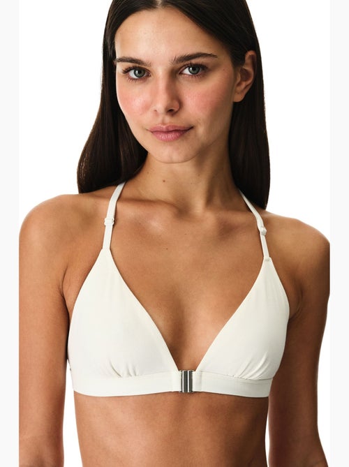 Soutien-gorge triangle dos crochet penti - Kiabi