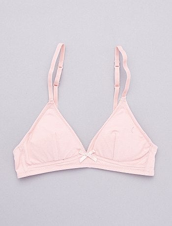 Soutien-gorge triangle en coton