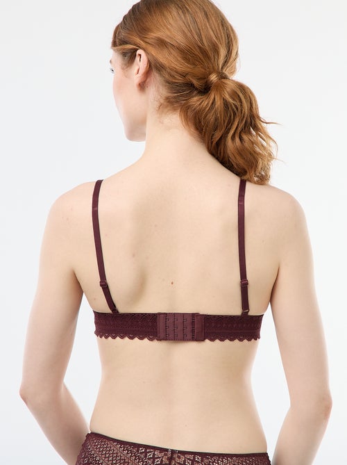 Soutien-gorge triangle en dentelle - Kiabi