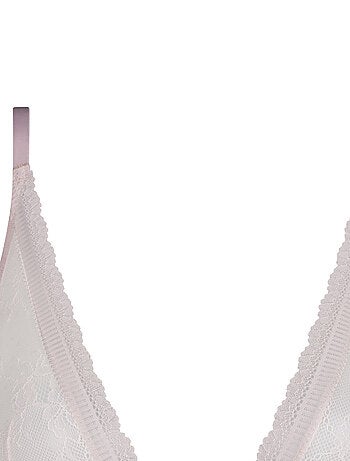 Soutien-gorge triangle en dentelle Romance