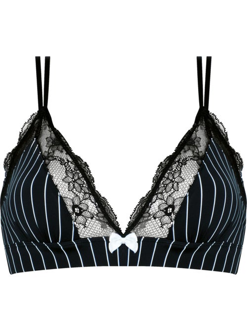 Soutien-gorge triangle femme love mood cute passio - Kiabi