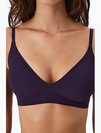 Soutien-gorge triangle fit sans traces avec coussinets amovibles penti