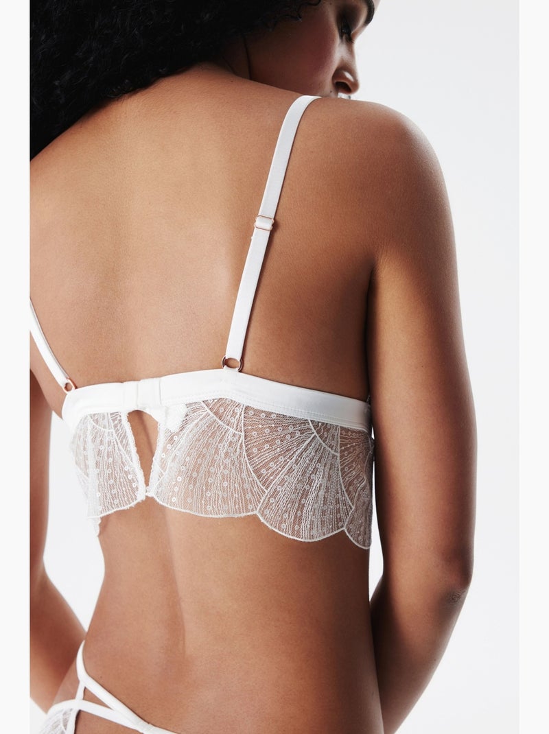 Soutien-gorge triangle hera collection privee penti Blanc - Kiabi