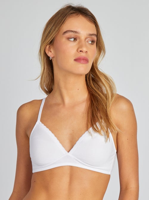 Soutien-gorge triangle non paddé - Kiabi