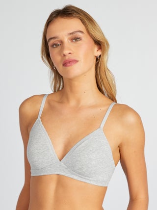 Soutien-gorge triangle non paddé