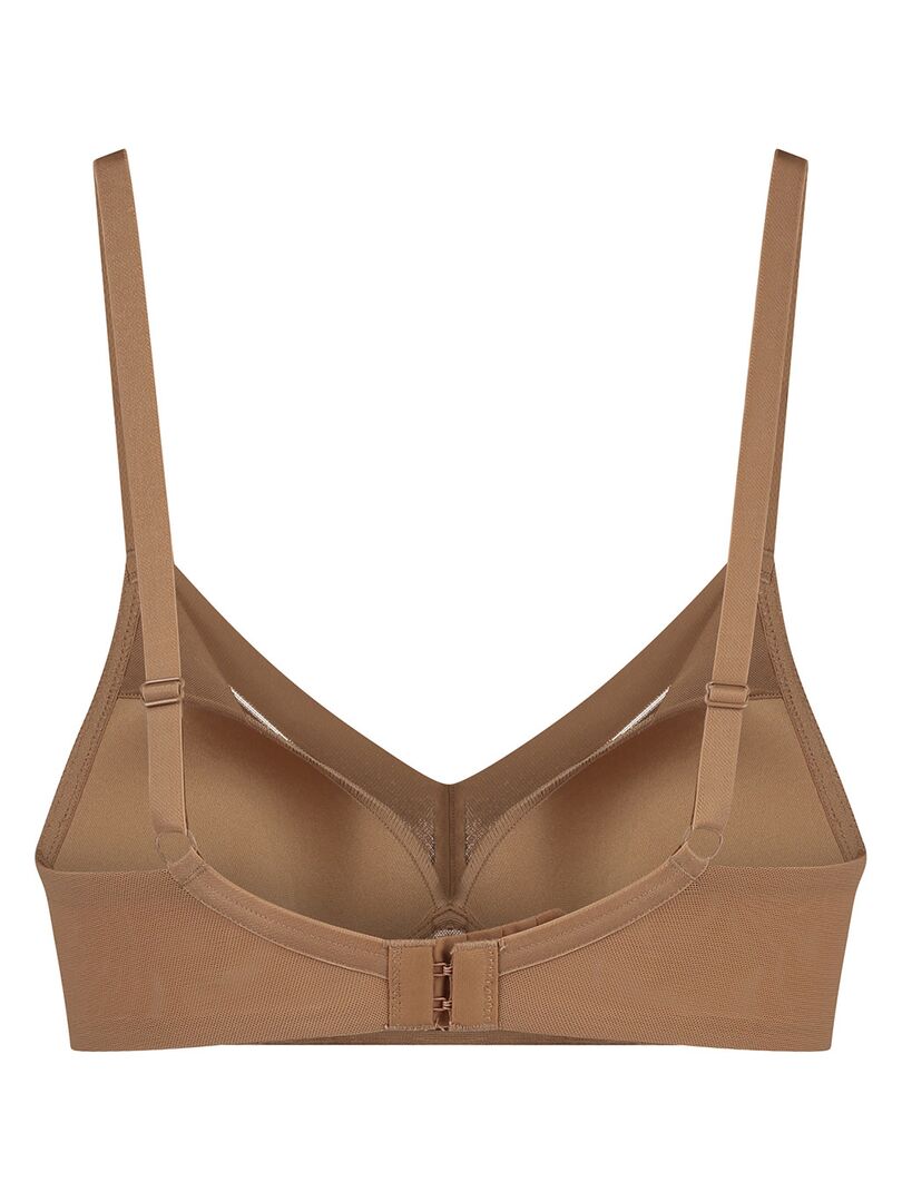 Brassière invisible sans coutures et sans armatures - Gris taupe - Kiabi -  32.95€