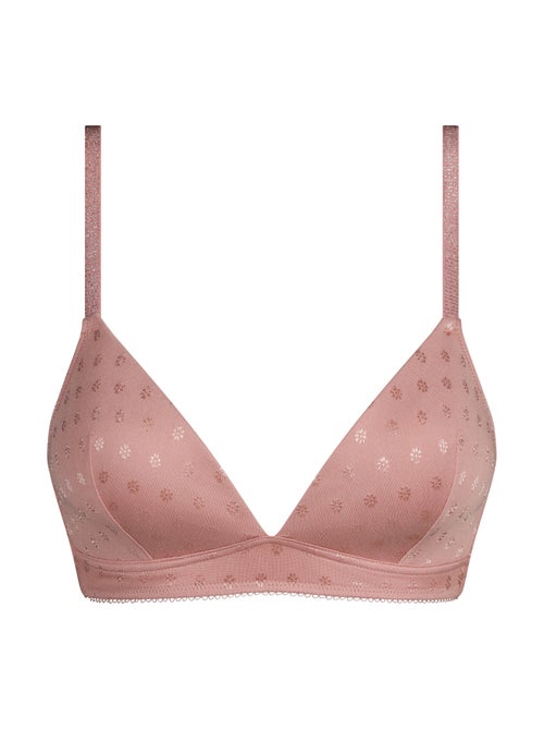 Soutien-gorge triangle paddé sans armatures Cosy Time - Kiabi