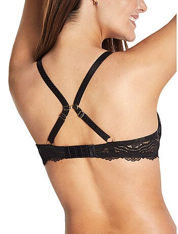 Soutien-gorge triangle plongeant Ludovica