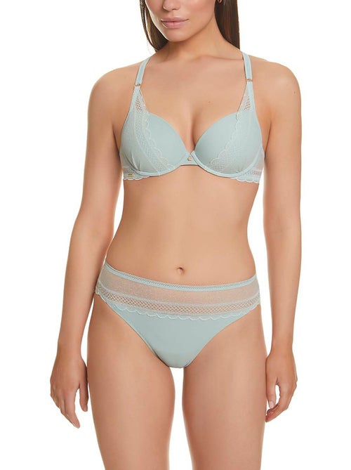 Soutien-gorge triangle plongeant Mia - Kiabi