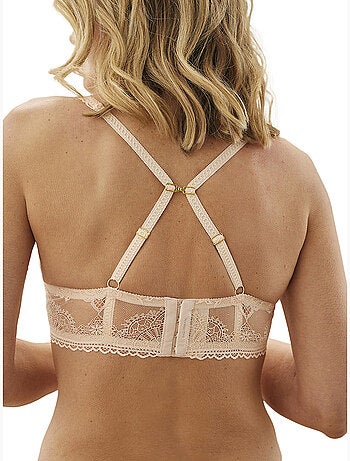 Soutien-gorge triangle préformé plongeant Penelope