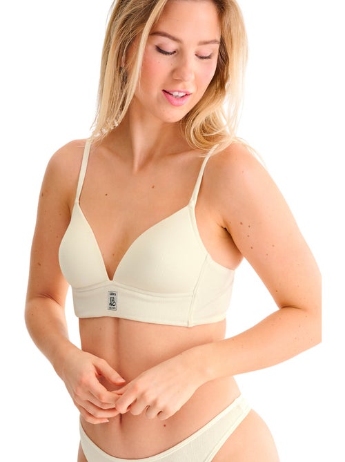 Soutien-gorge triangle préformé sans armatures FREEDOM - Kiabi