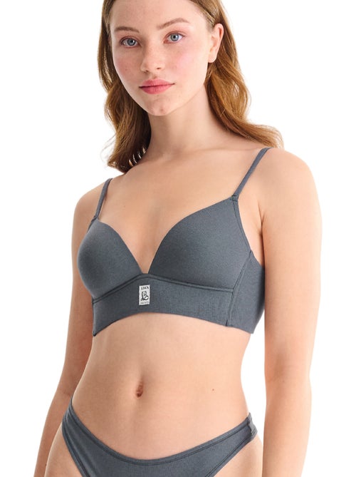Soutien-gorge triangle préformé sans armatures FREEDOM - Kiabi
