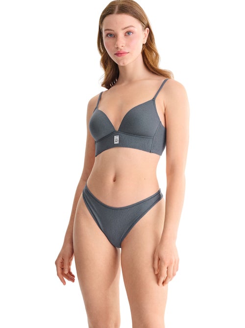 Soutien-gorge triangle préformé sans armatures FREEDOM - Kiabi