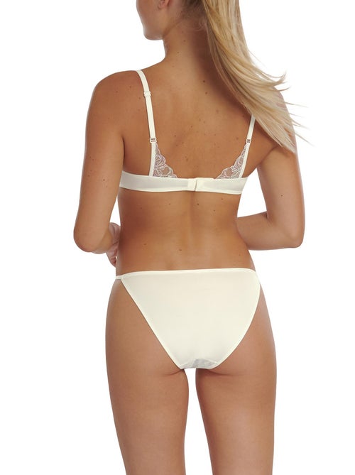 Soutien-gorge triangle préformé sans armatures Liv Mariage - Kiabi