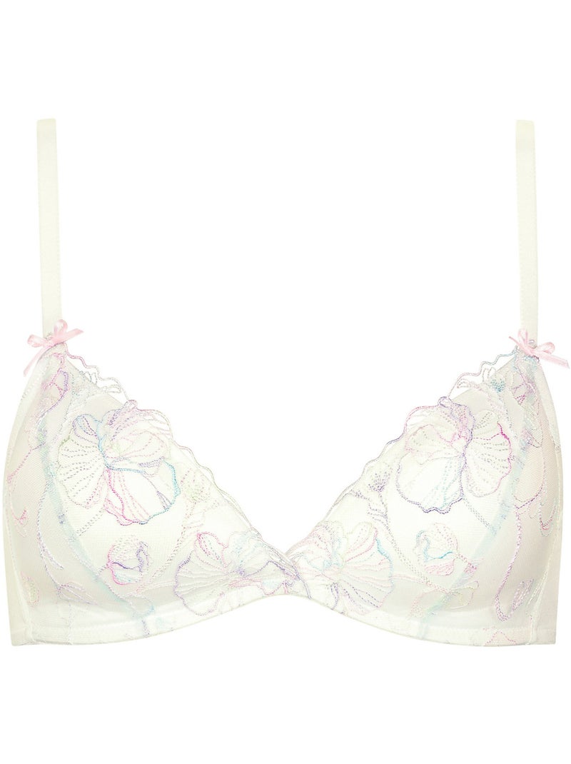 Soutien-gorge triangle préformé sans armatures Liv Mariage Ecru - Kiabi
