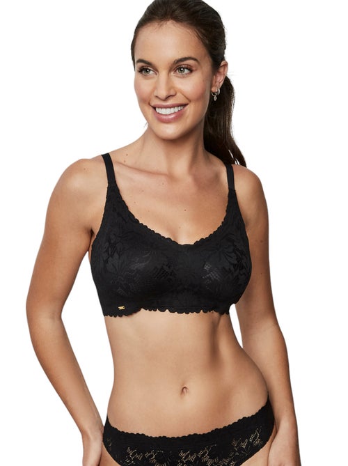 Soutien-gorge triangle préformé sans armatures ONE AND LACE - Kiabi