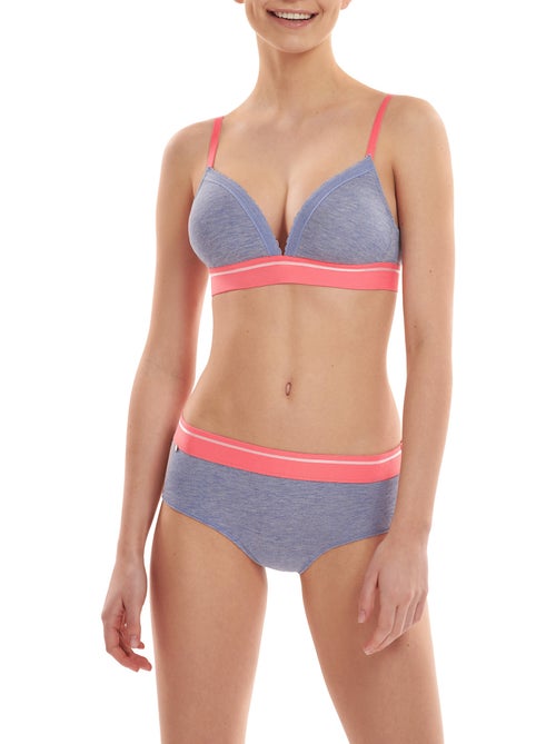 Soutien-gorge triangle préformé sans armatures Youthful - Kiabi