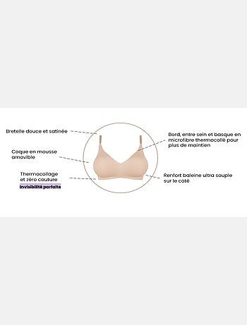 Soutien-gorge triangle Pure Invisibility Sans Complexe