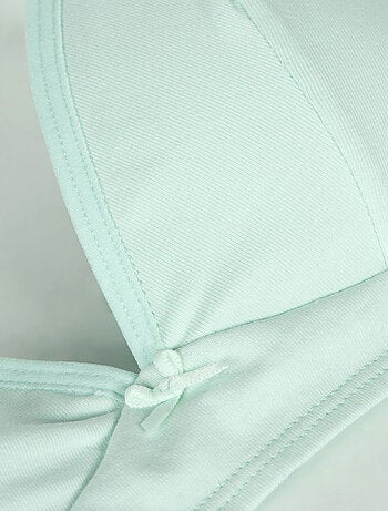 Soutien-gorge triangle sans armature en coton bio Skin Care