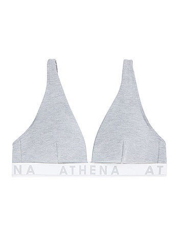 Soutien-gorge triangle sans armatures à coques amovibles femme Easy Color Athena