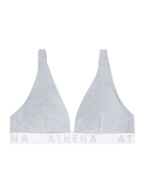 Soutien-gorge triangle sans armatures à coques amovibles femme Easy Color Athena - Kiabi