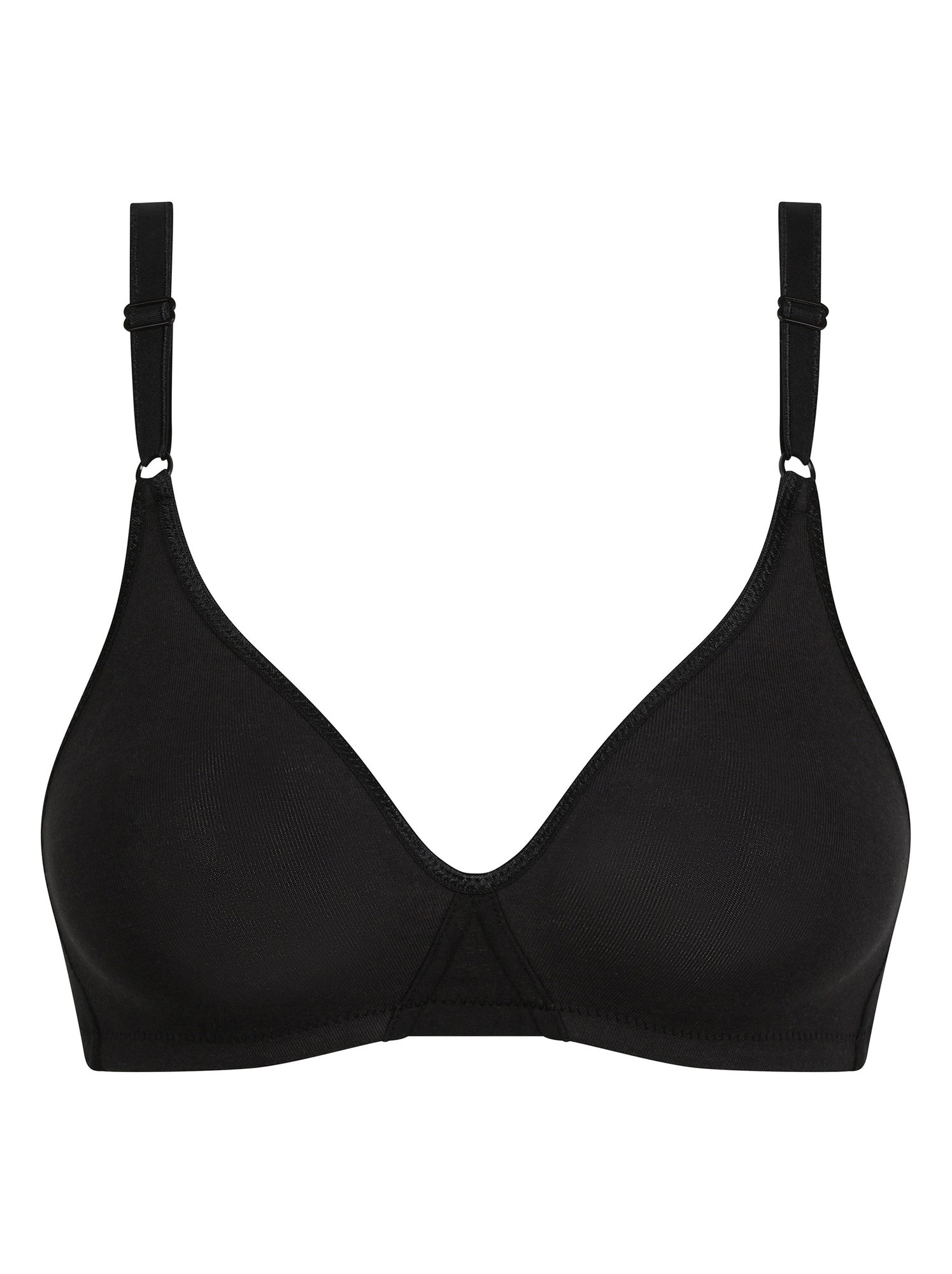 Soutien-gorge Triangle Sans Armatures - Fermeture Avant - Col En V Profond - Sans Coutures - Tissu Doux Nylon/élasthanne - 2