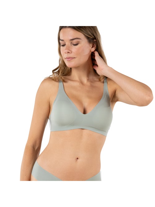 Soutien-gorge triangle sans armatures femme Easy Essentiel Athena - Kiabi