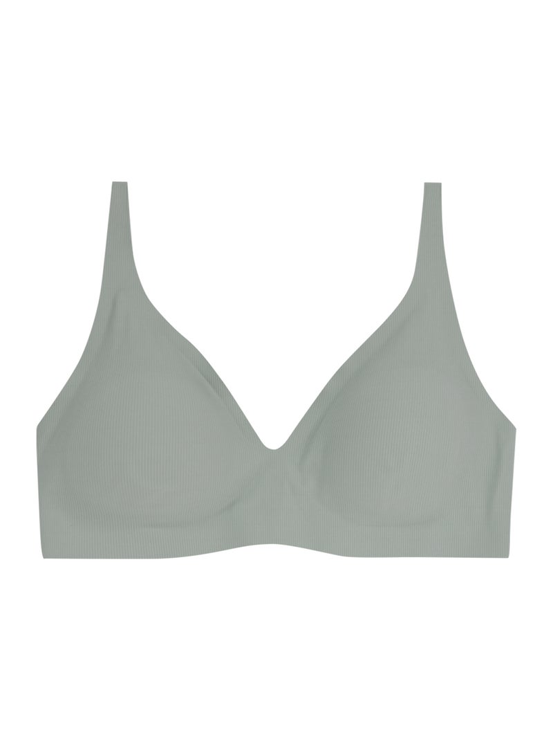Soutien-gorge triangle sans armatures femme Easy Essentiel Athena Vert - Kiabi