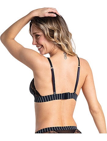 Soutien-gorge triangle sans armatures femme love mood cute passio