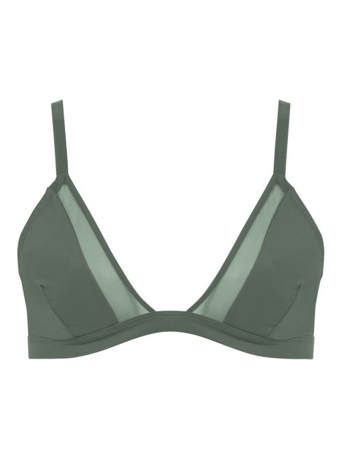 Soutien-gorge triangle sans armatures femme Tulle Athena - Kiabi