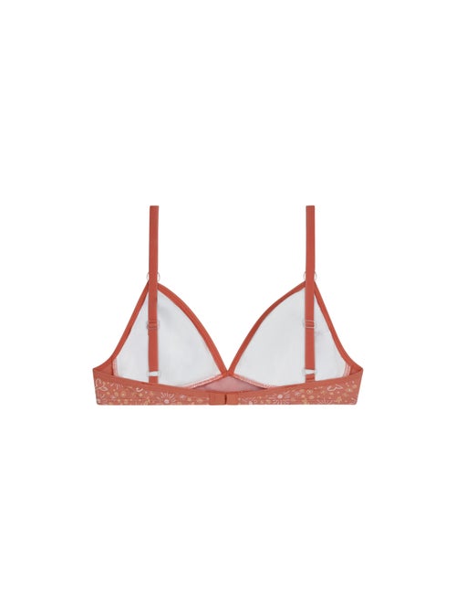 Soutien-gorge triangle sans armatures fille Les Pockets Coton Kids - Kiabi