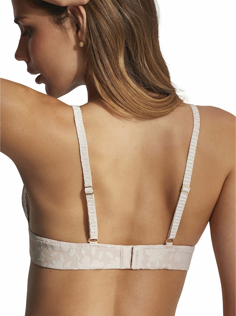 Soutien-gorge triangle sans armatures Gabrielle Beige - Kiabi