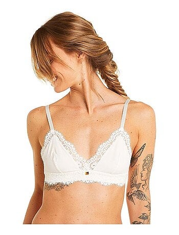 Soutien-gorge triangle sans armatures GAIA - Camille Cerf & Pomm'Poire