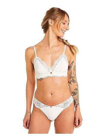 Soutien-gorge triangle sans armatures GAIA - Camille Cerf & Pomm'Poire