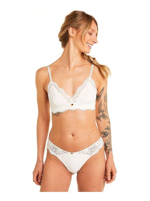 Soutien-gorge triangle sans armatures GAIA - Camille Cerf & Pomm'Poire - Kiabi
