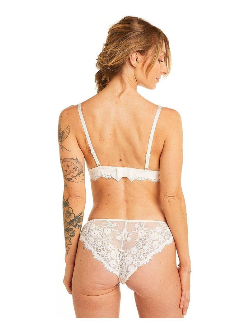 Soutien-gorge triangle sans armatures GAIA - Camille Cerf & Pomm'Poire Beige - Kiabi