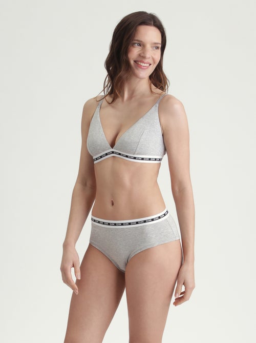 Soutien-gorge triangle sans armatures Icons Essentiel - Kiabi