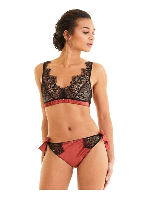 Soutien-gorge triangle sans armatures IMPERTINENTE - Camille Cerf & Pomm'Poire - Kiabi