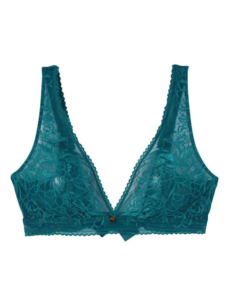 Soutien-gorge triangle sans armatures NANAYA - Camille Cerf & Pomm'Poire Bleu - Kiabi