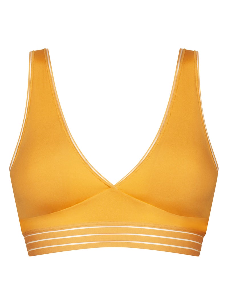 Soutien-gorge Triangle sans armatures Oh My Dim's Jaune - Kiabi